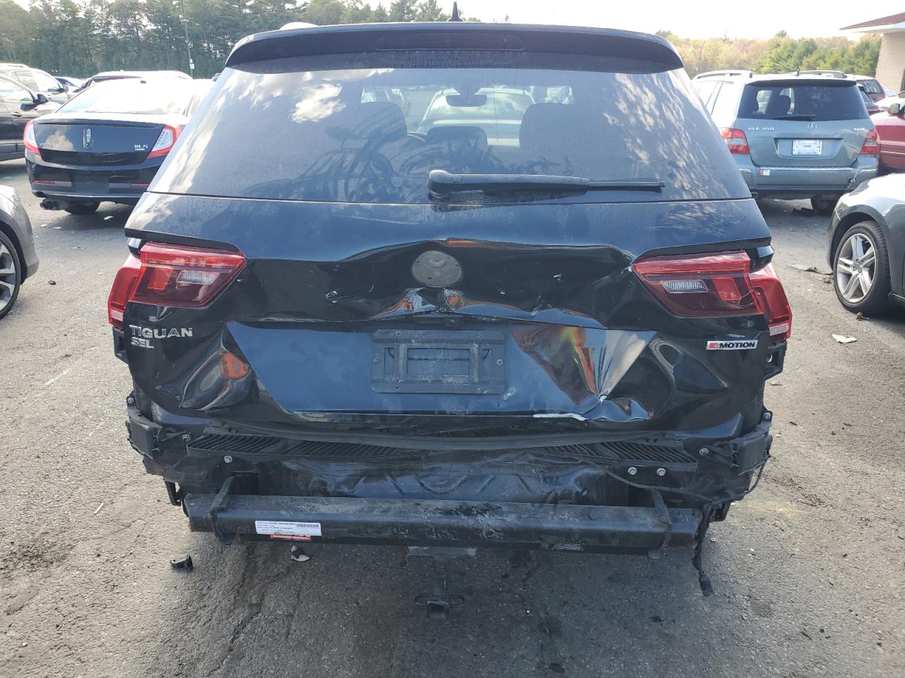 2019 Volkswagen Tiguan Sel Premium VIN: 3VV4B7AXXKM123869 Lot: 85142125