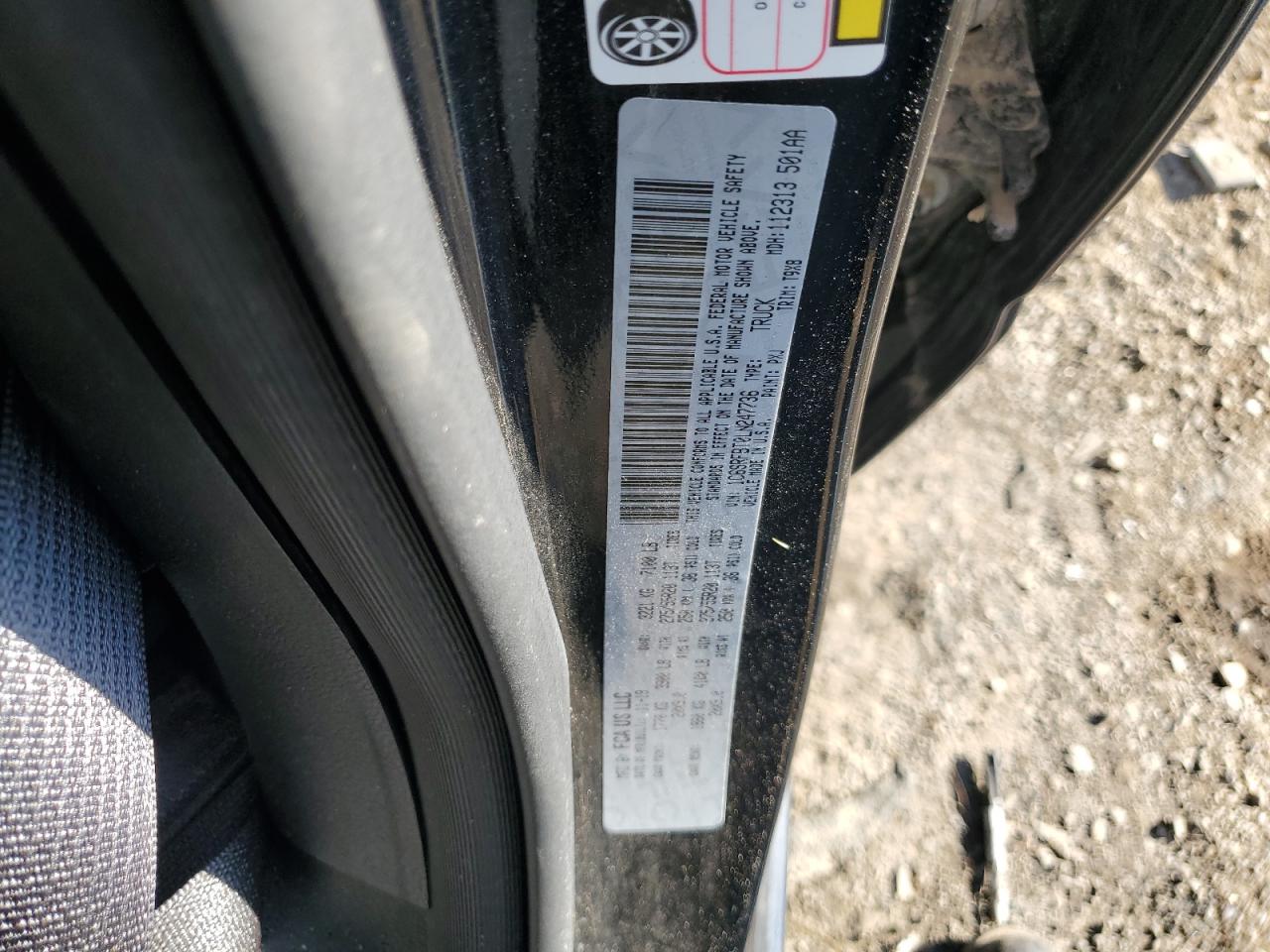 2020 Ram 1500 Big Horn/Lone Star VIN: 1C6SRFBT0LN247736 Lot: 81607985