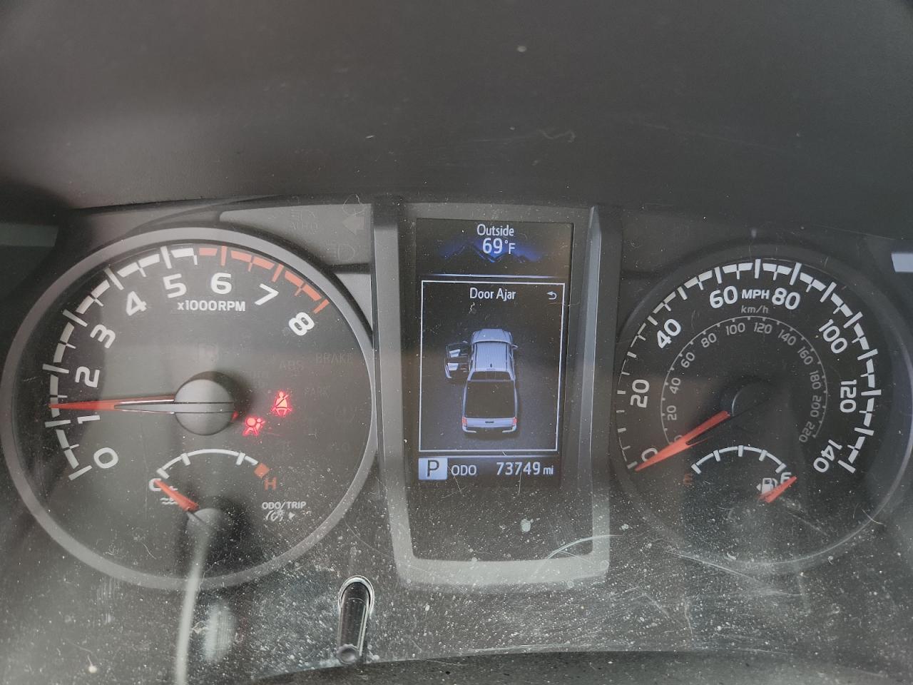 2019 Toyota Tacoma Double Cab VIN: 5TFAX5GN0KX138369 Lot: 84653915