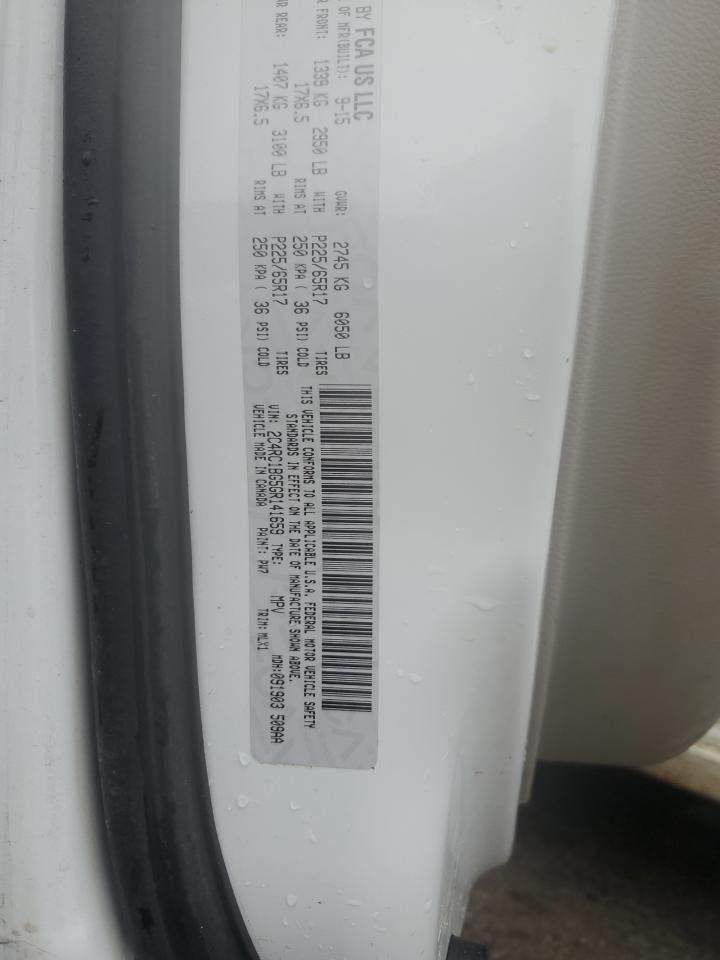 2016 Chrysler Town & Country Touring VIN: 2C4RC1BG5GR141659 Lot: 90141605