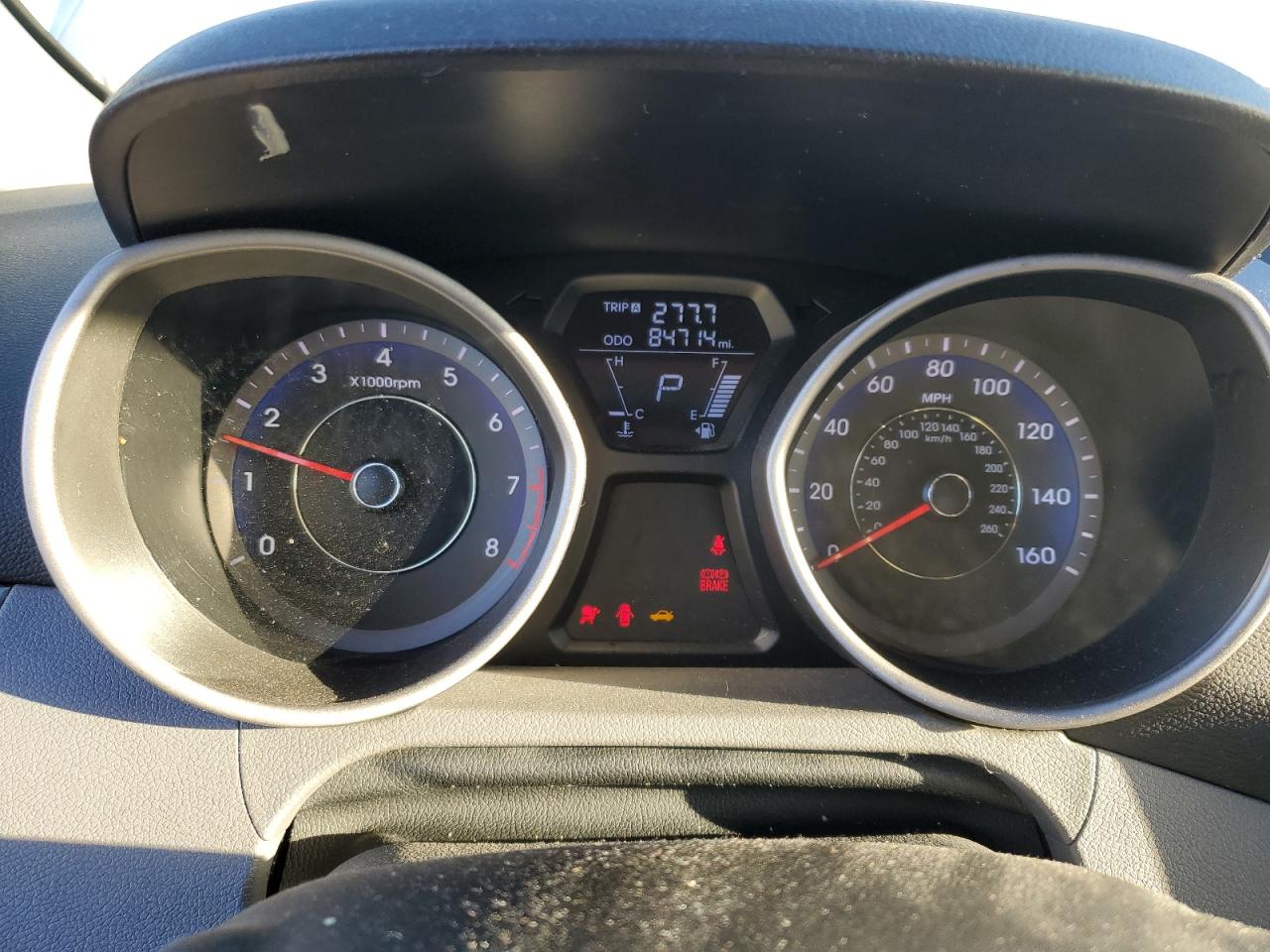 2013 Hyundai Elantra Gls VIN: KMHDH4AE3DU795521 Lot: 85587135