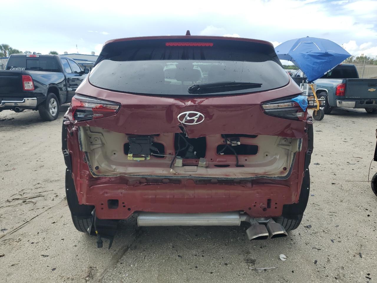 2020 Hyundai Tucson Limited VIN: KM8J3CAL7LU262399 Lot: 84913595