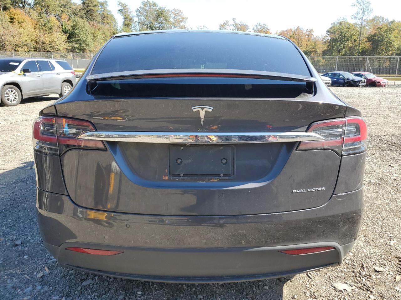 2020 Tesla Model X VIN: 5YJXCAE22LF243532 Lot: 87010305