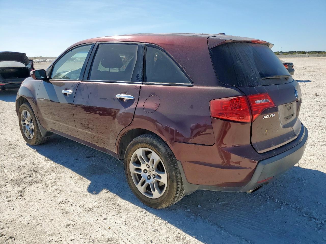 2007 Acura Mdx Technology brown null gas 2HNYD28317H547456 photo #3