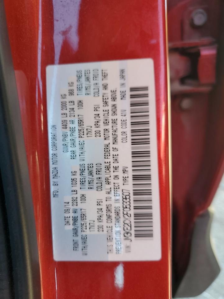 2015 Mazda Cx-5 Touring VIN: JM3KE2CY2F0533507 Lot: 86057095