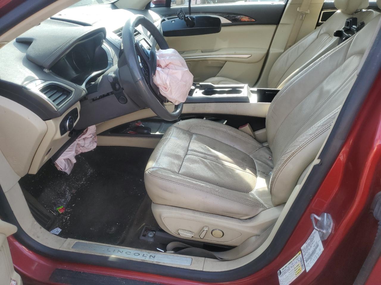 2014 Lincoln Mkz VIN: 3LN6L2G92ER830029 Lot: 81985315