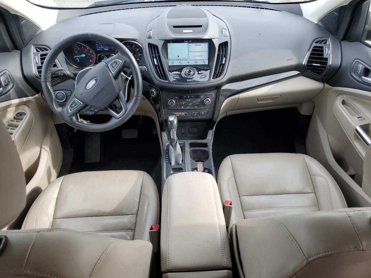 2017 Ford Escape Titanium VIN: 1FMCU0J98HUE89925 Lot: 85549415