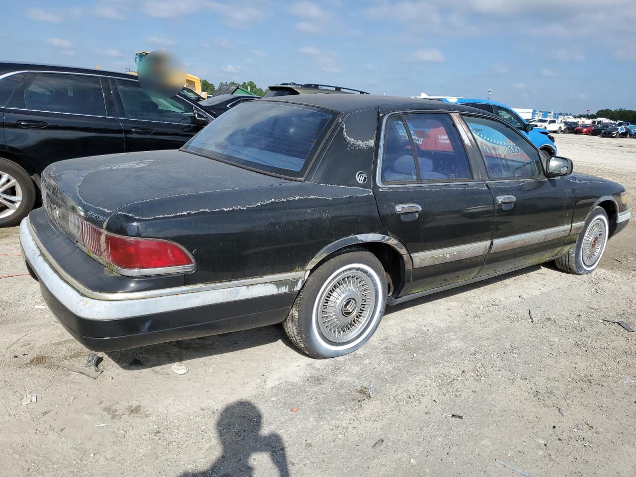 1995 Mercury Grand Marquis Gs black null gas 2MELM74W0RX612480 photo #4