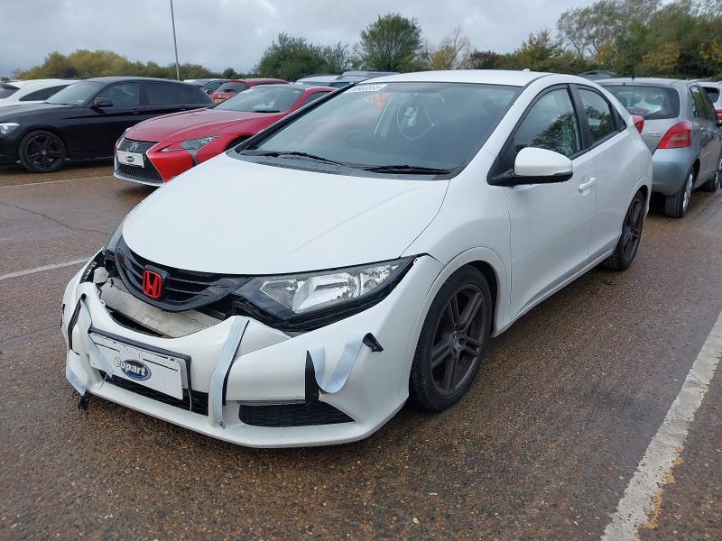 2013 HONDA CIVIC 1.8 I-VTEC TI 5DR for sale at Copart SANDWICH