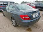 2013 MERCEDES-BENZ C180 EXECUTIVE SE BLUE-CY  for sale at Copart NEWBURY