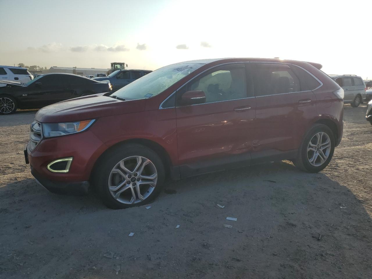 FORD EDGE 2015. Lot# 89460035. VIN 2FMTK3K98FBB35539. Photo 1