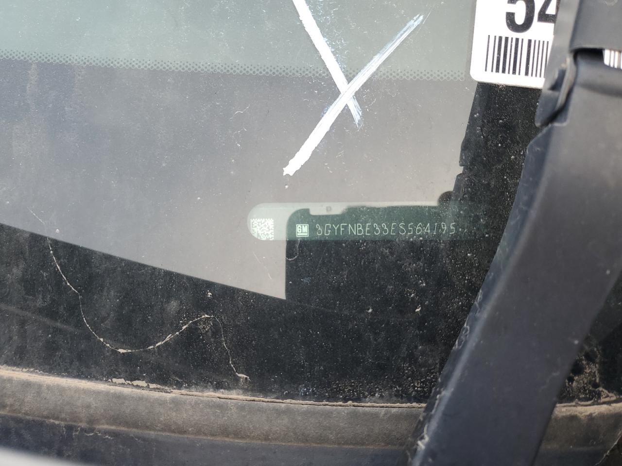 2014 Cadillac Srx Luxury Collection VIN: 3GYFNBE33ES564195 Lot: 90057955