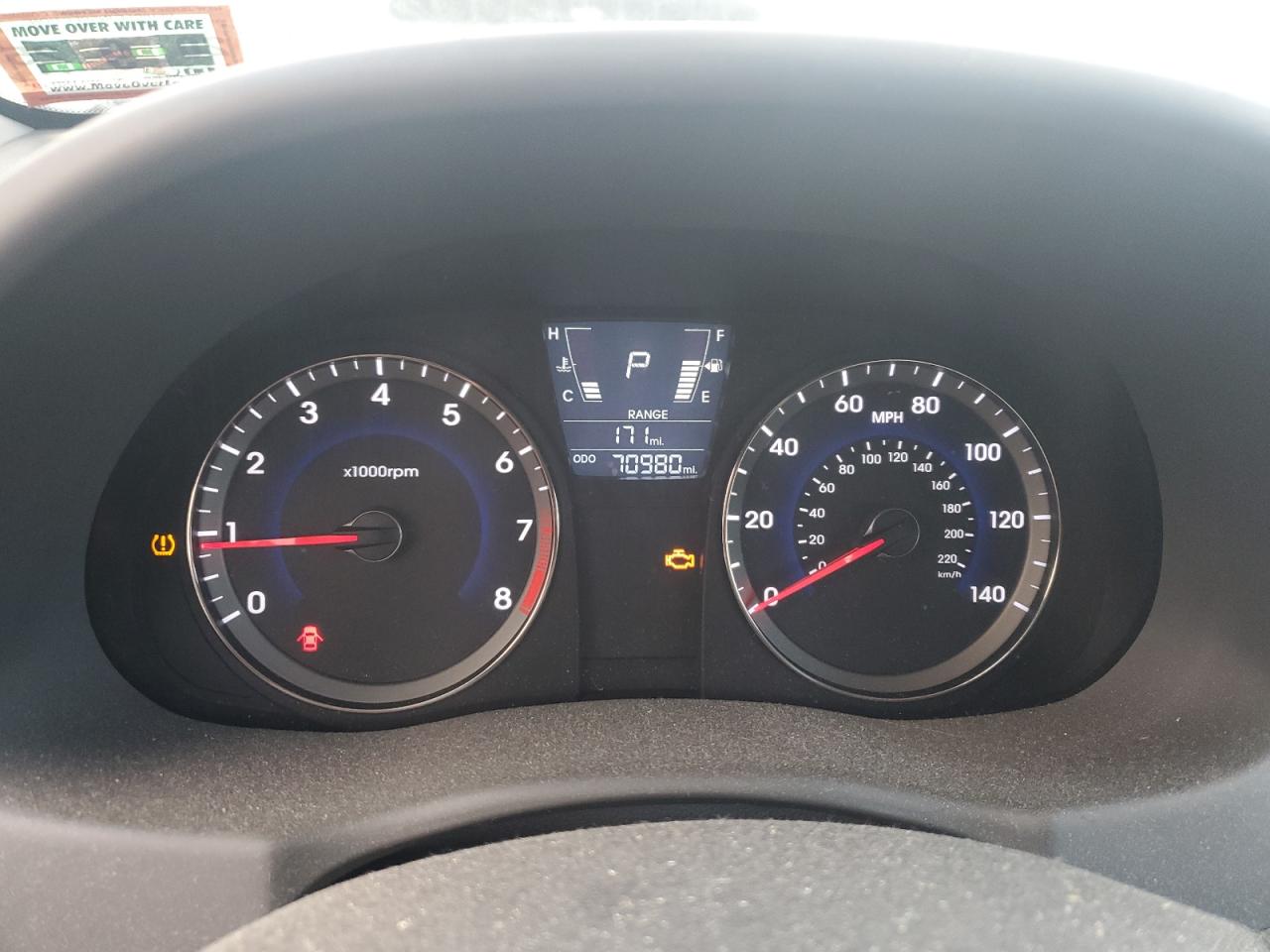 2013 Hyundai Accent Gls VIN: KMHCU4AE0DU440698 Lot: 89813375