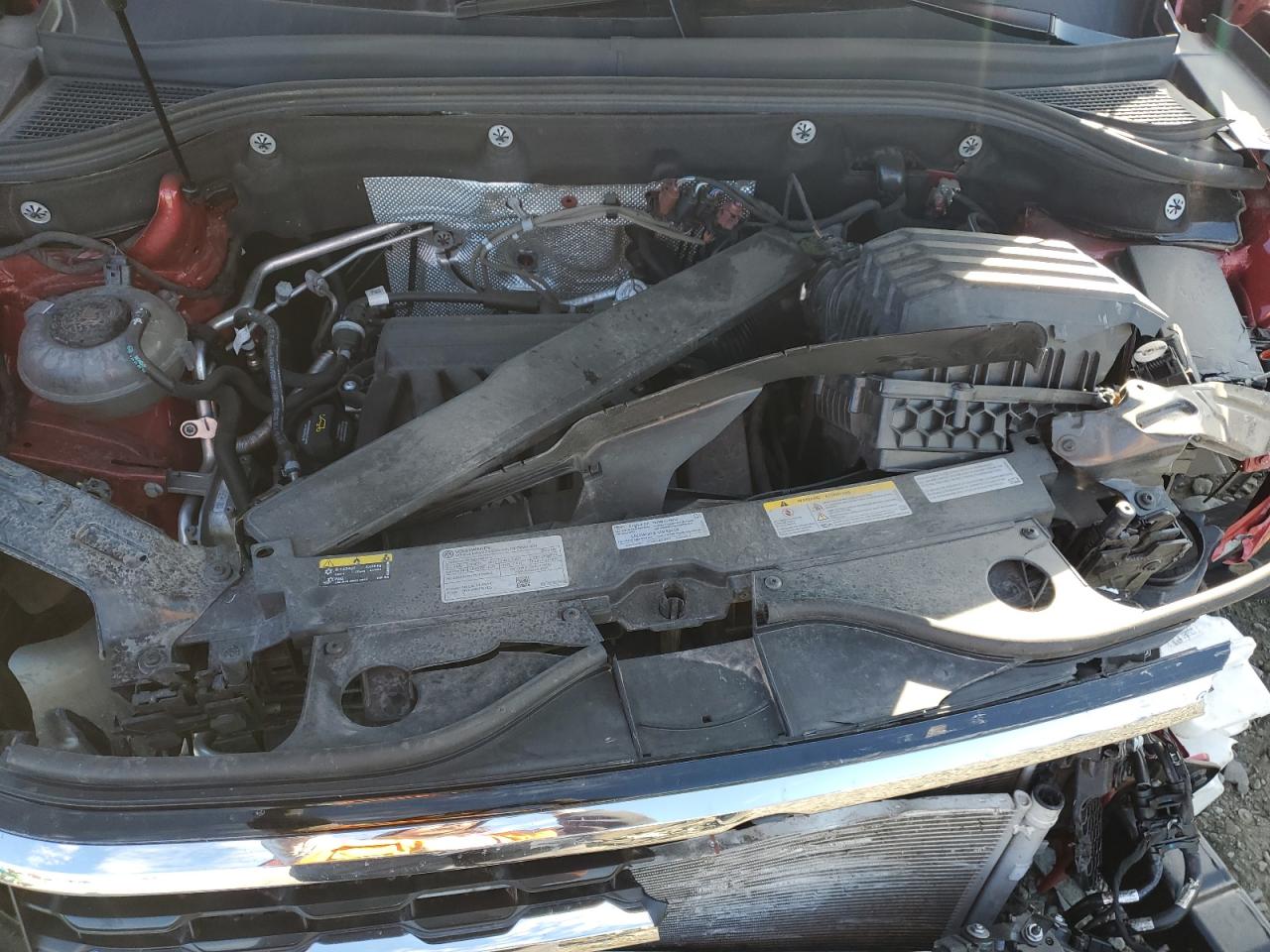 2022 Volkswagen Atlas Se VIN: 1V2HR2CA1NC538199 Lot: 85938325