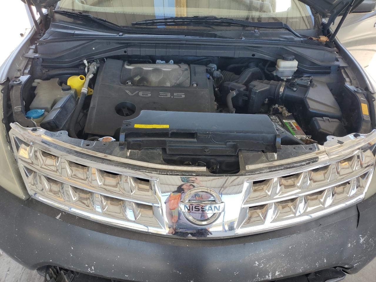 2005 Nissan Murano Sl VIN: JN8AZ08W25W442757 Lot: 89874185