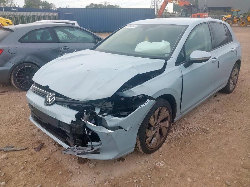 2025 VOLKSWAGEN GOLF 1.5 TSI MATCH 5DR for sale at Copart BRISTOL