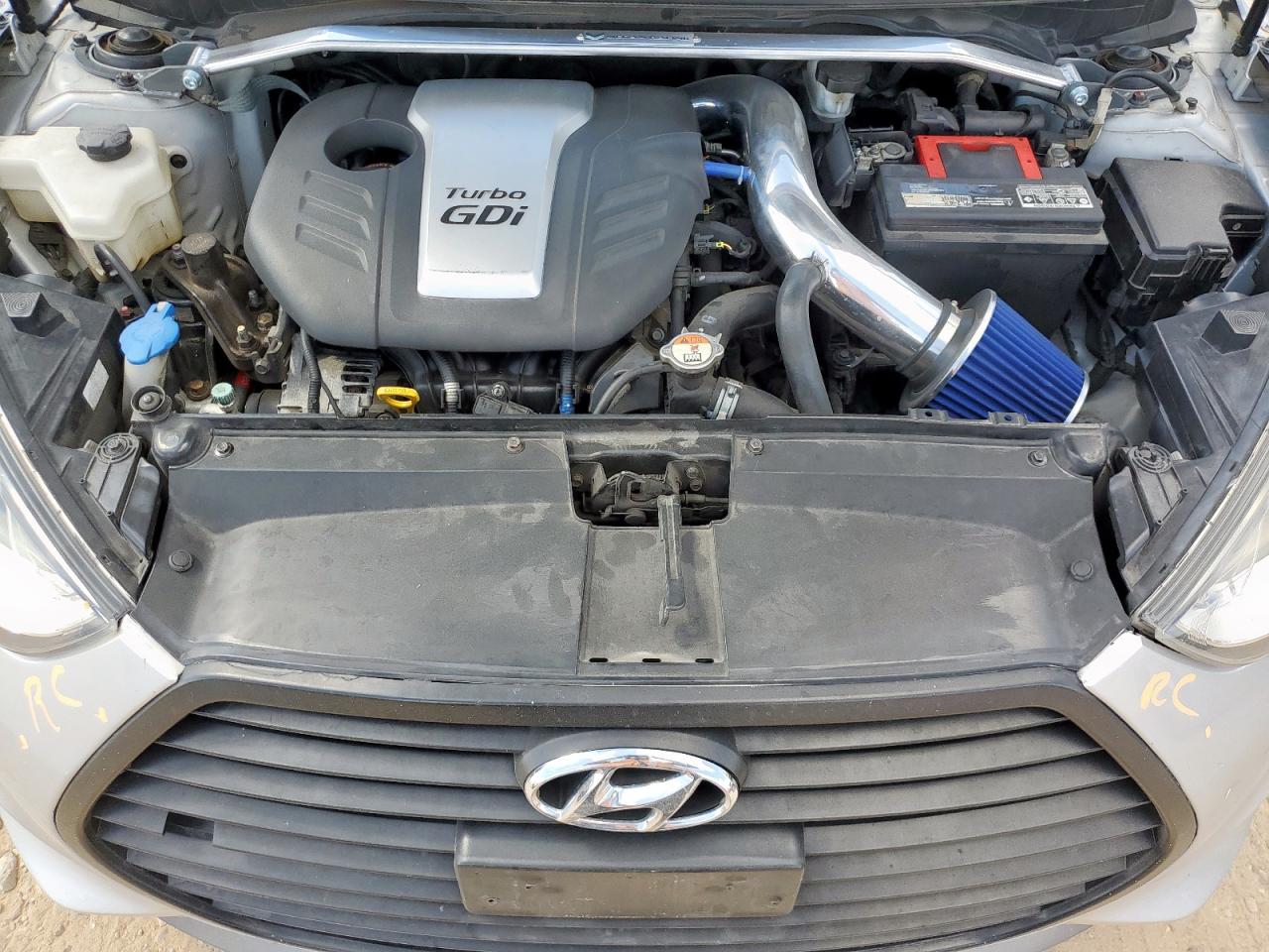 2015 Hyundai Veloster Turbo VIN: KMHTC6AE6FU226266 Lot: 82300905