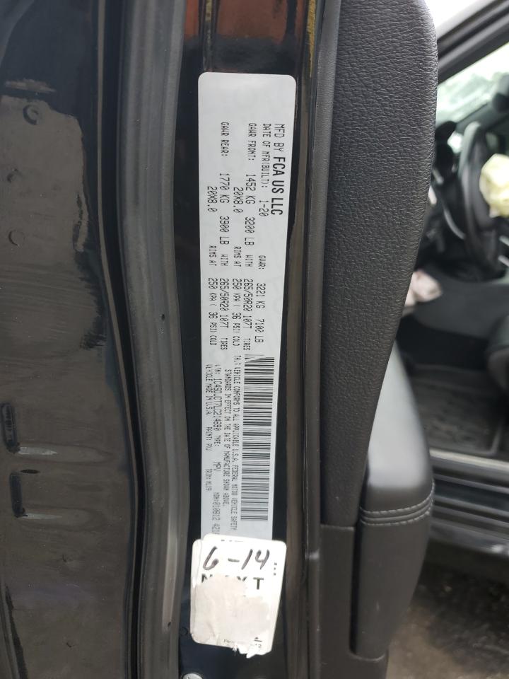 2020 Dodge Durango R/T VIN: 1C4SDJCT7LC214690 Lot: 82503585