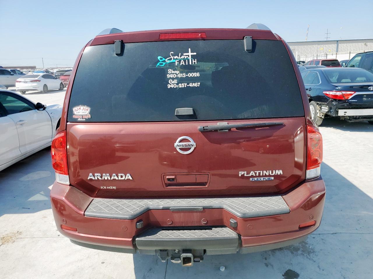 2012 Nissan Armada Sv VIN: 5N1BA0NF4CN613955 Lot: 85880885