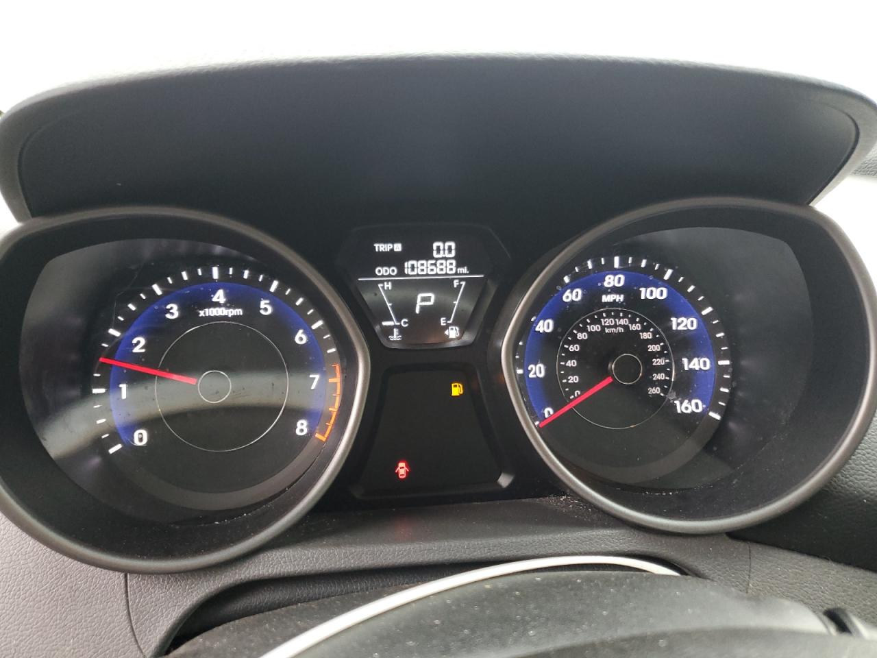 2013 Hyundai Elantra Gls VIN: 5NPDH4AE1DH396184 Lot: 85273235