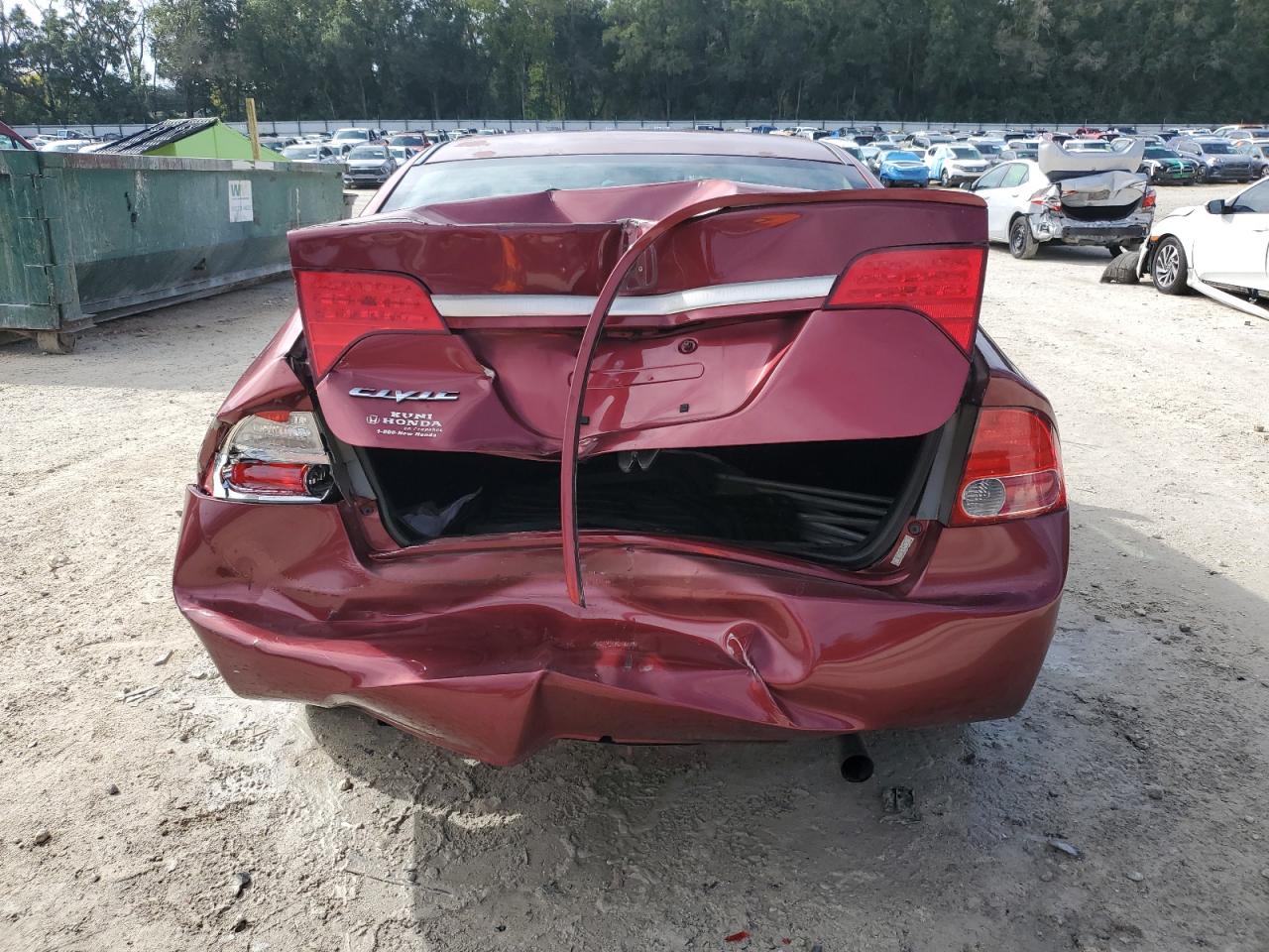 2008 Honda Civic Ex VIN: 1HGFA15848L103459 Lot: 85262475