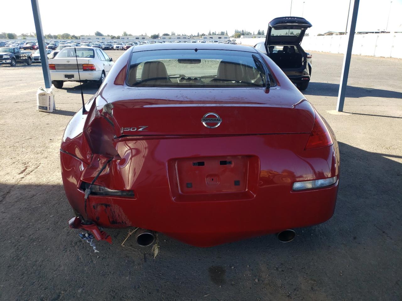 2007 Nissan 350Z Coupe VIN: JN1BZ34E17M550187 Lot: 82235545