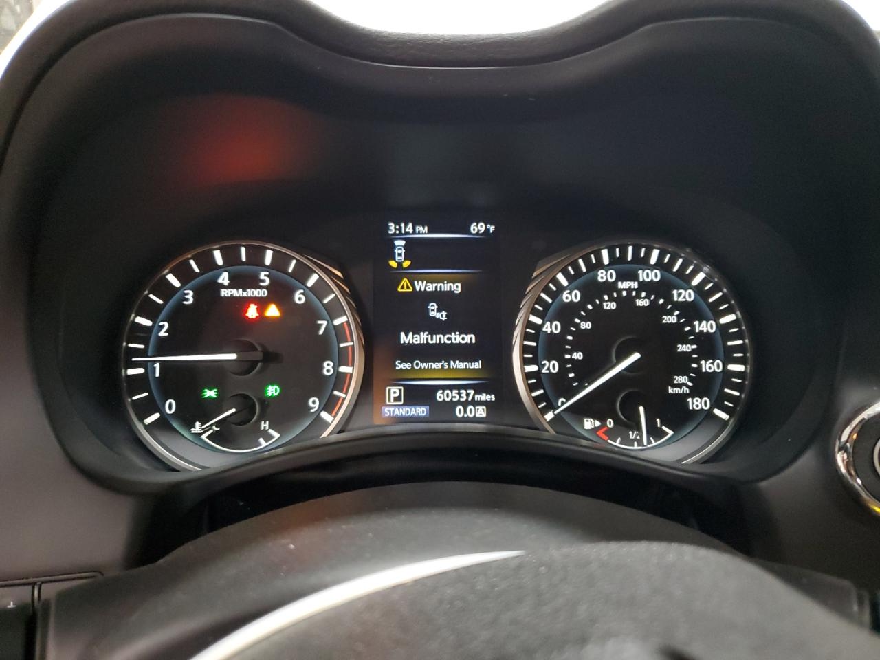 2021 Infiniti Q50 Sensory VIN: JN1EV7CR5MM753308 Lot: 86634135