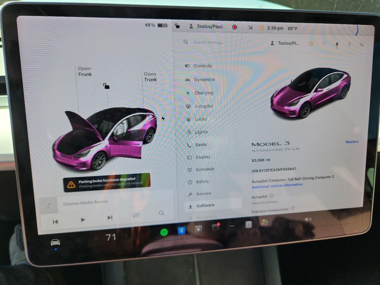 2021 Tesla Model 3 VIN: 5YJ3E1EA2MF858647 Lot: 90115115