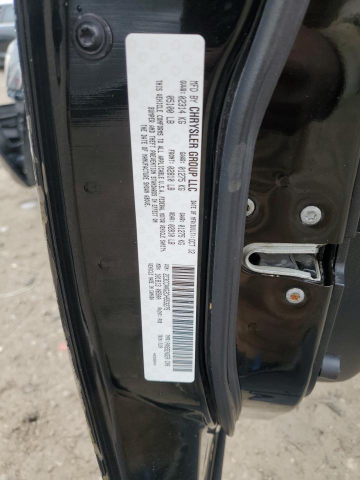 2013 Chrysler 300 VIN: 2C3CCAAG2DH553275 Lot: 82739805