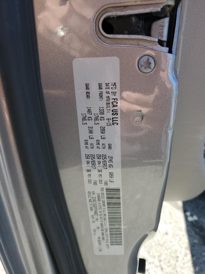 2015 Chrysler Town & Country Touring VIN: 2C4RC1BG6FR740827 Lot: 84874985