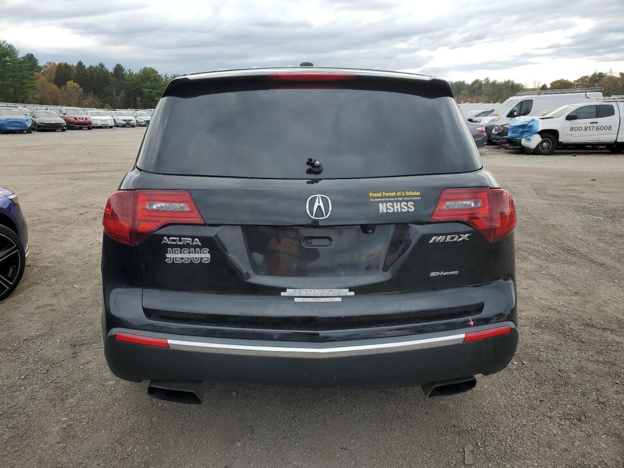 2012 Acura Mdx Advance VIN: 2HNYD2H86CH527144 Lot: 90145575