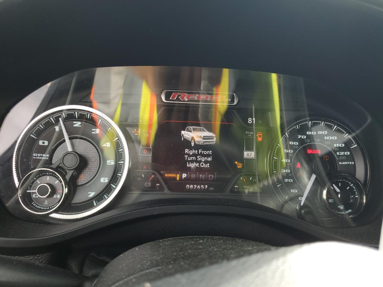 2021 Ram 1500 Rebel VIN: 1C6SRFLT1MN594878 Lot: 84880755