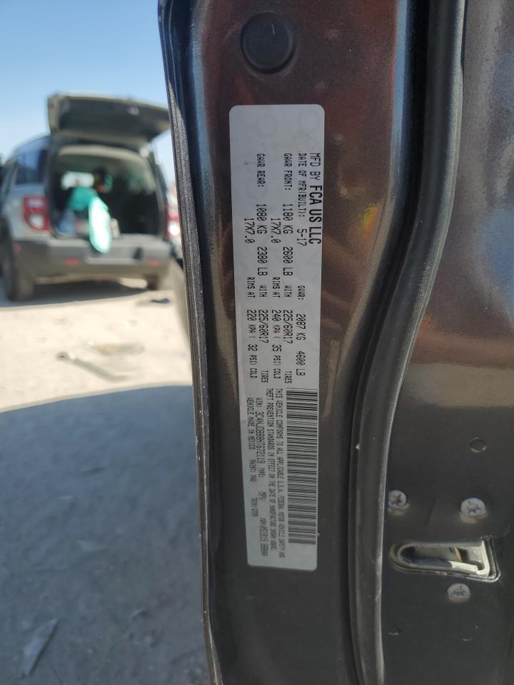 2017 Jeep Compass Latitude VIN: 3C4NJDBB8HT672119 Lot: 82407005