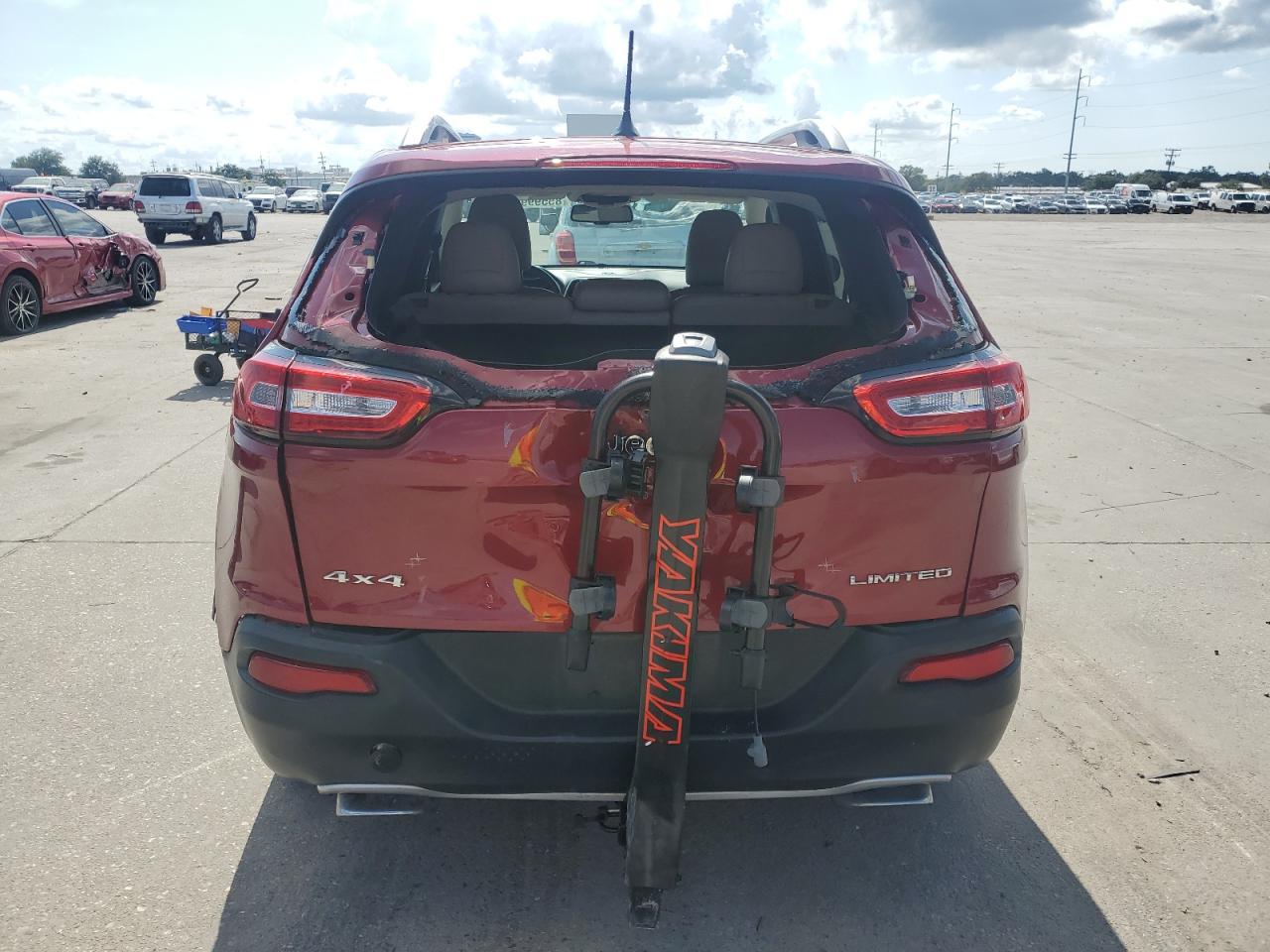 2015 Jeep Cherokee Limited VIN: 1C4PJMDS8FW510374 Lot: 85599985