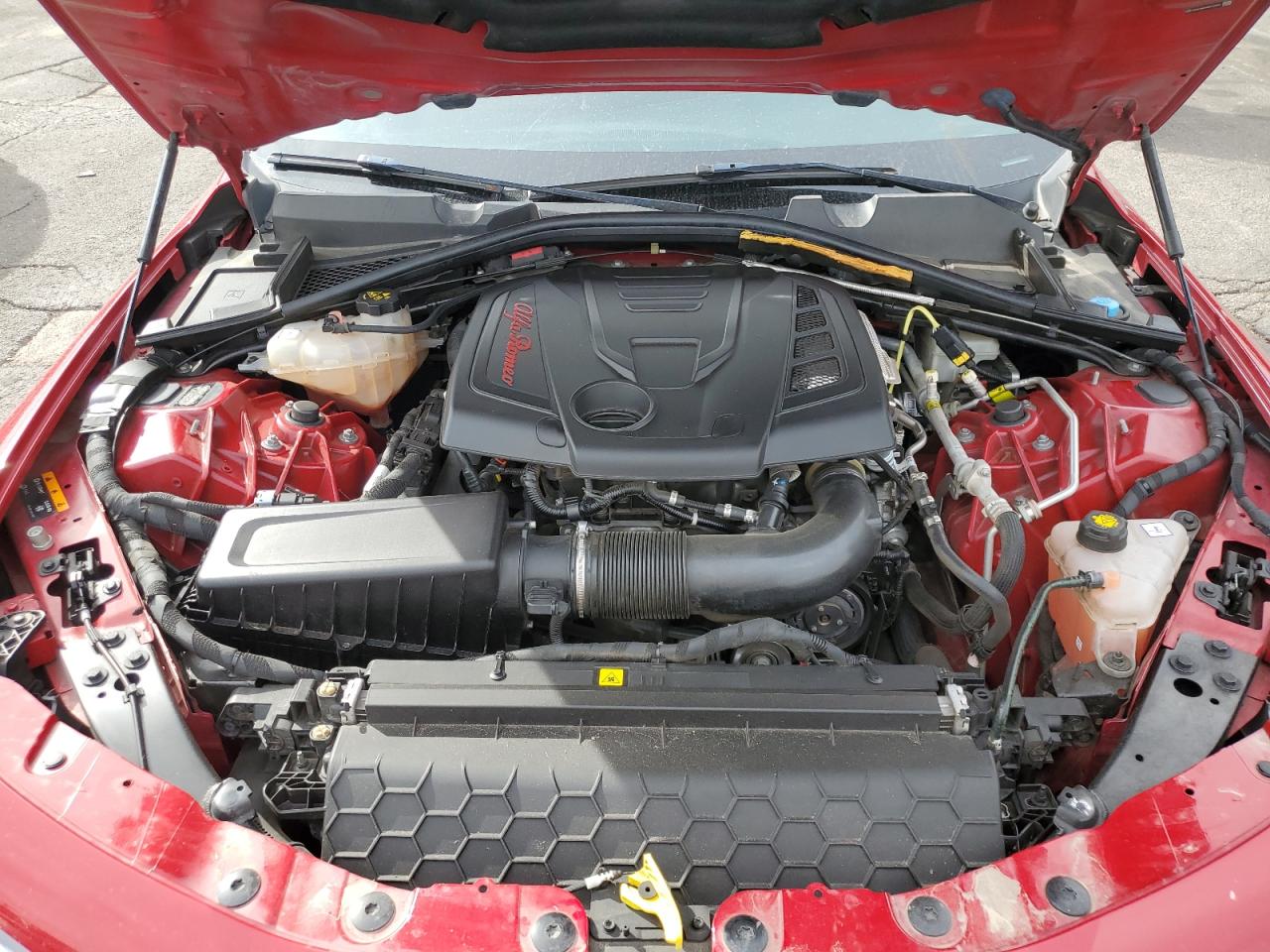 2019 Alfa Romeo Giulia Ti VIN: ZARFANBN6K7598897 Lot: 86106335