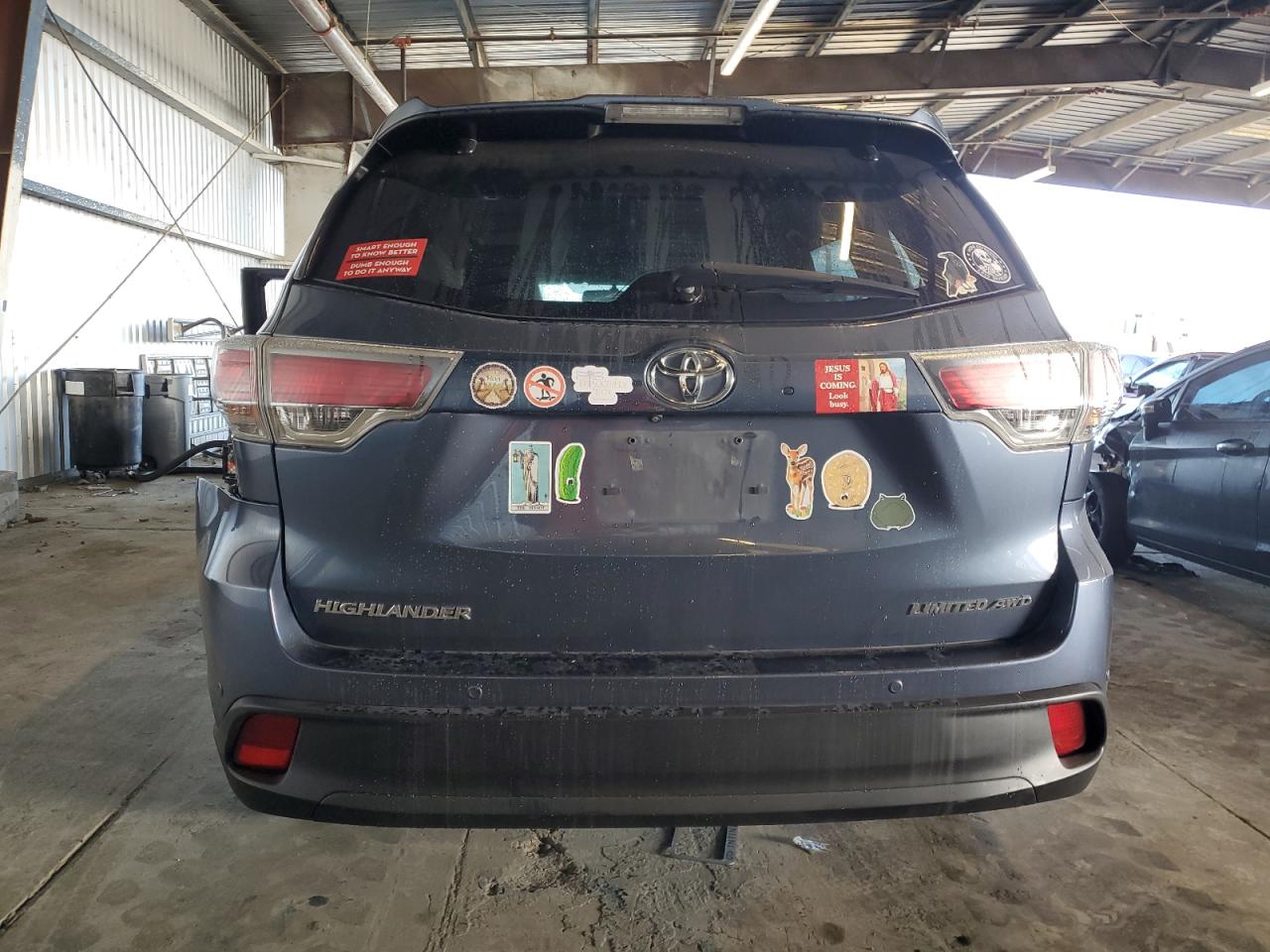 2015 Toyota Highlander Limited VIN: 5TDDKRFH2FS188765 Lot: 83873215