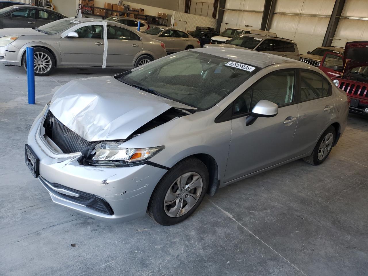 2013 Honda Civic Lx VIN: 19XFB2F51DE095071 Lot: 83959935