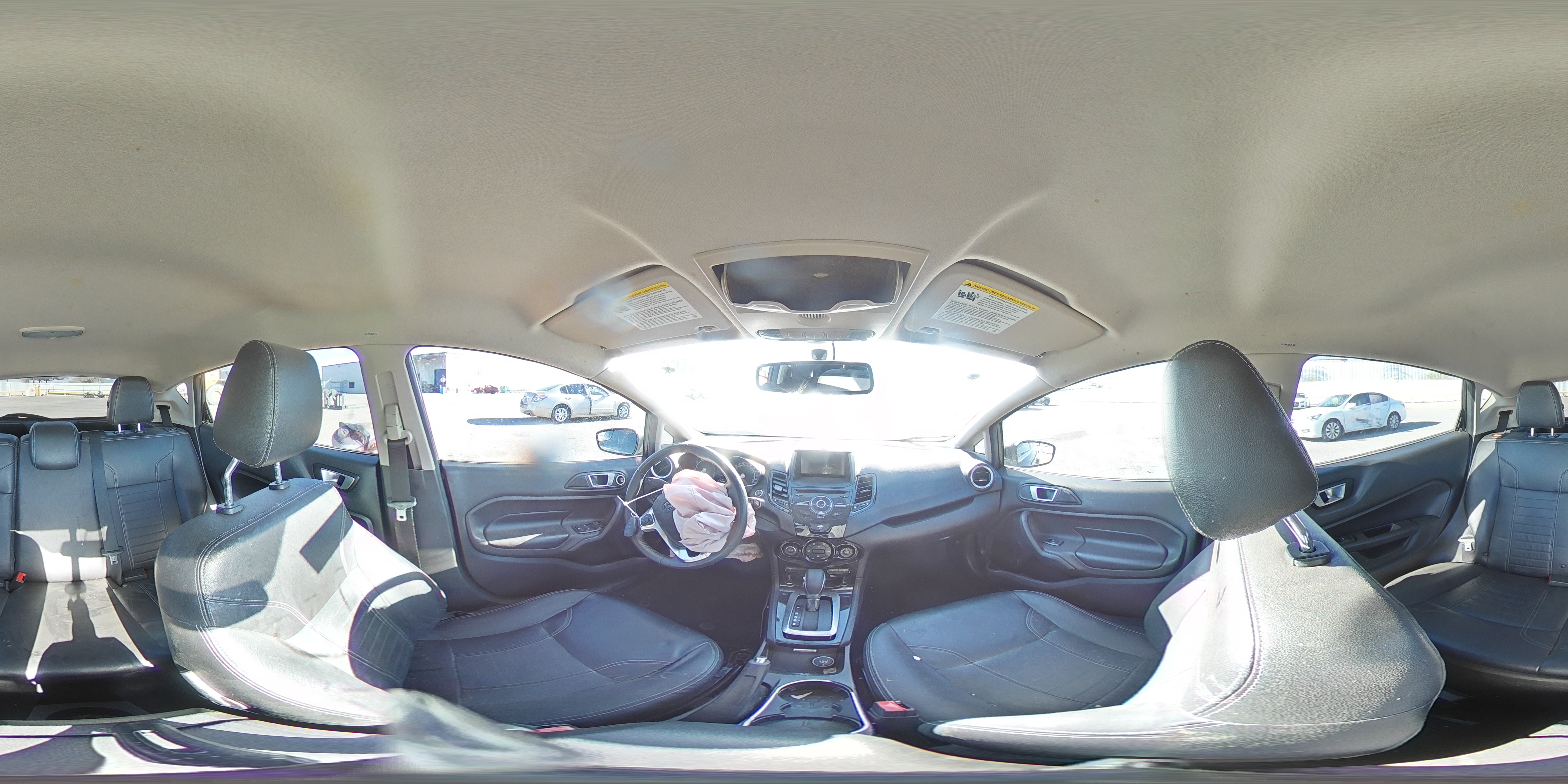 2017 Ford Fiesta Titanium VIN: 3FADP4FJ3HM172350 Lot: 85358335