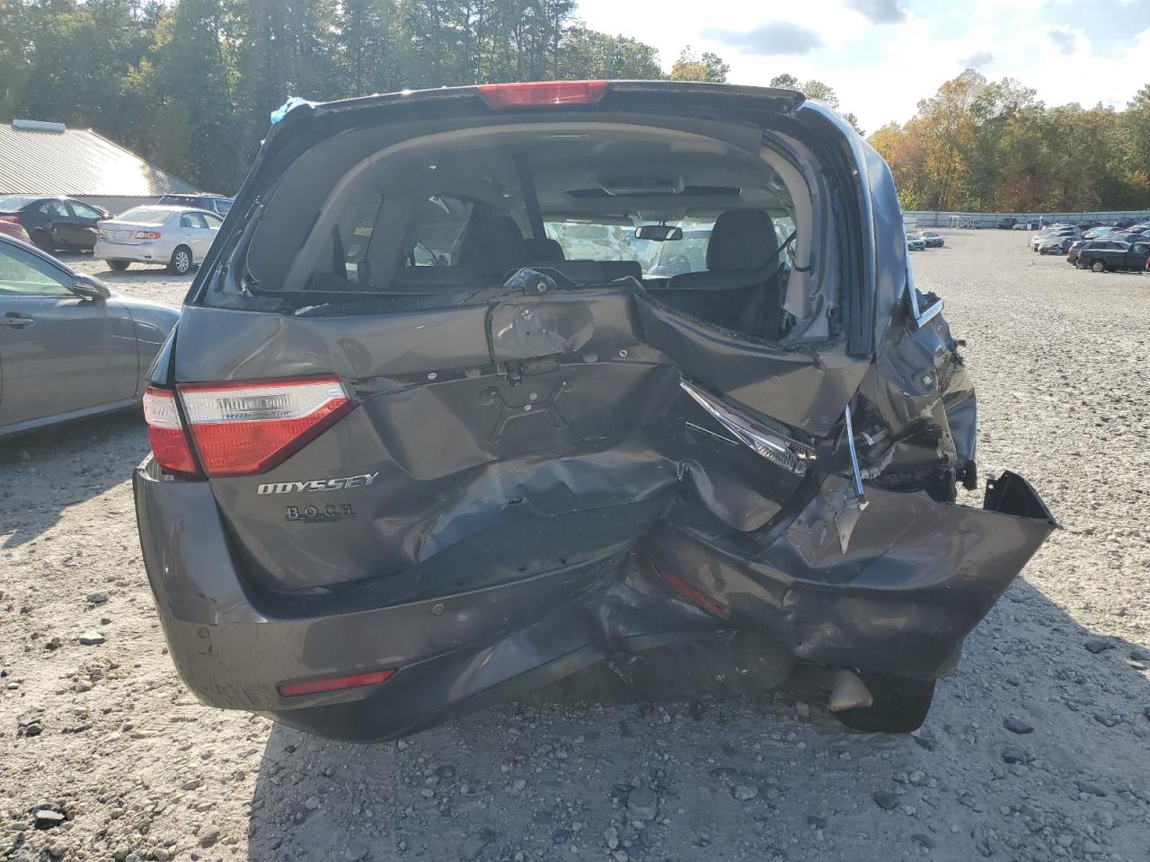 2013 Honda Odyssey Touring VIN: 5FNRL5H92DB031725 Lot: 84427295