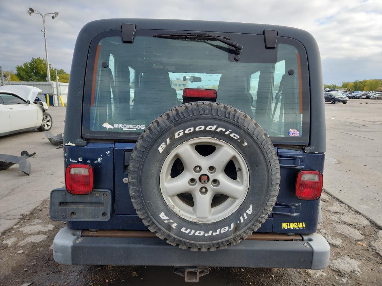 2003 Jeep Wrangler Commando VIN: 1J4FA39S93P329976 Lot: 85366555