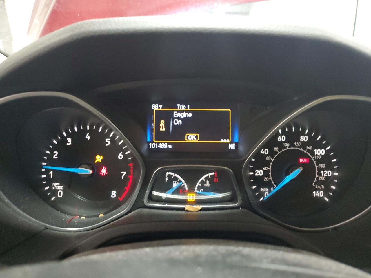 2016 Ford Focus Se VIN: 1FADP3K26GL377850 Lot: 86214485