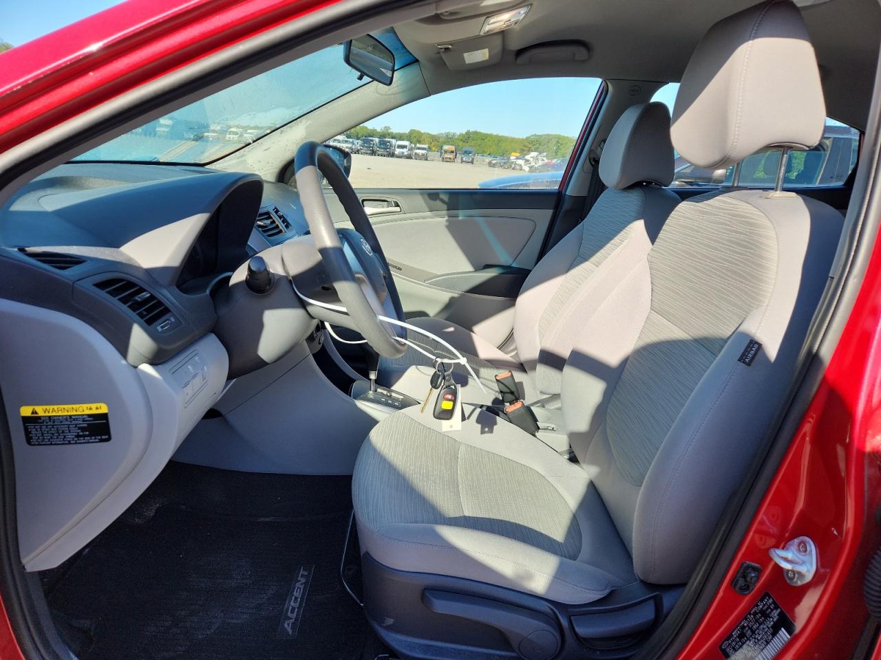 2017 Hyundai Accent Se VIN: KMHCT4AE6HU281453 Lot: 84796715