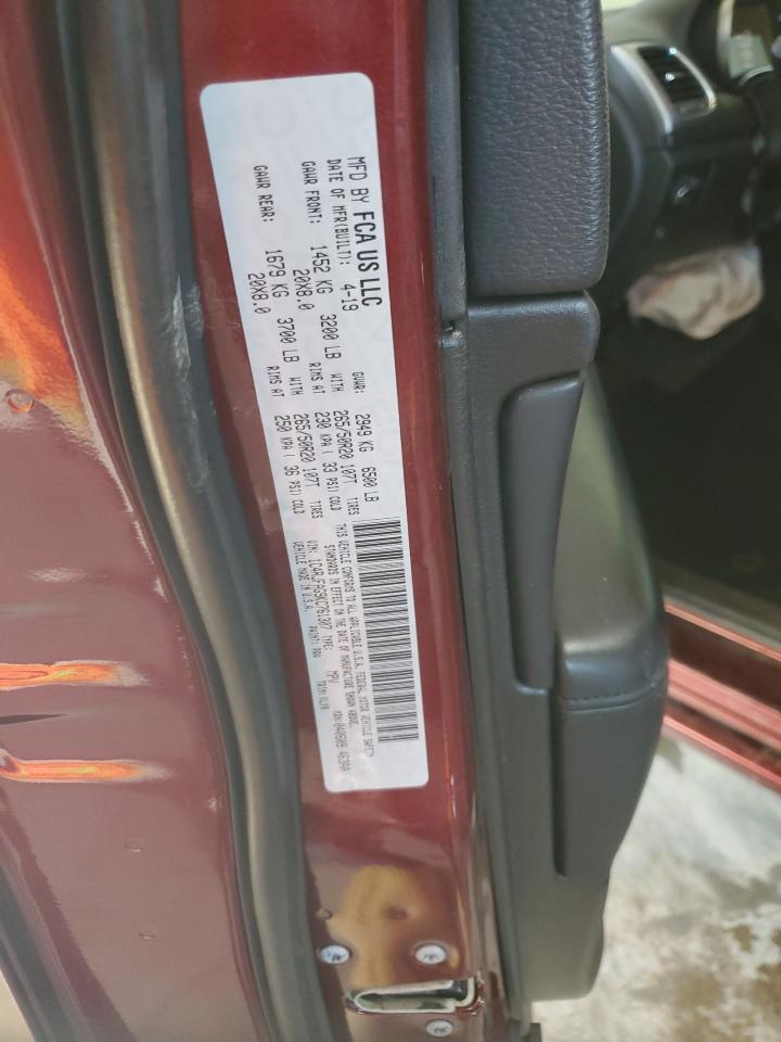 2019 Jeep Grand Cherokee Laredo VIN: 1C4RJFAG9KC761307 Lot: 85141825