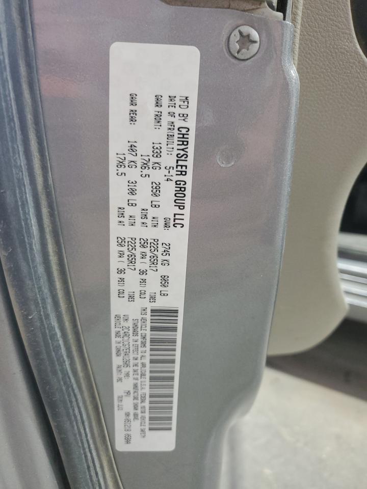 2014 Chrysler Town & Country Touring L VIN: 2C4RC1CG7ER412605 Lot: 84068375