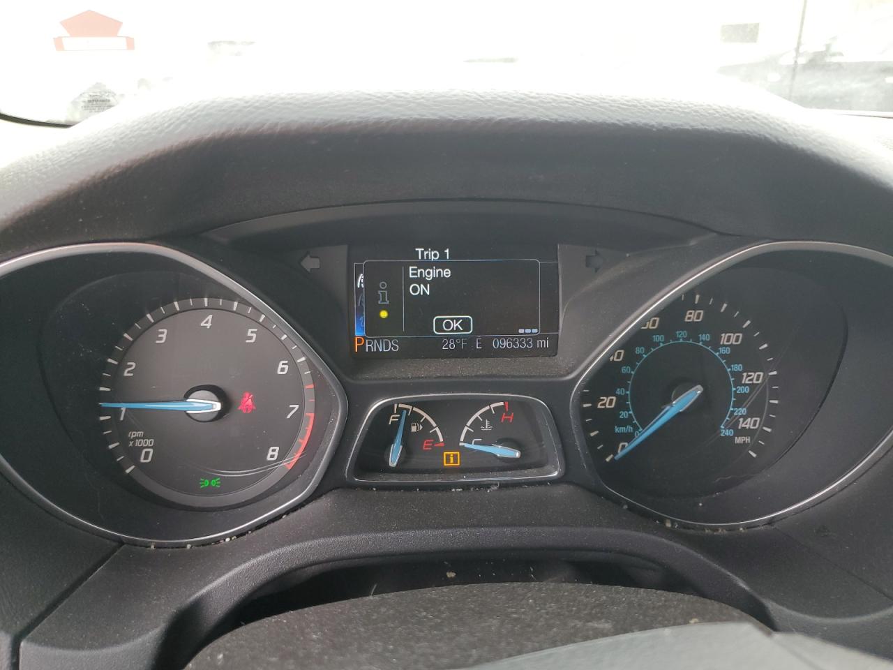 2013 Ford Focus Titanium VIN: 1FADP3J29DL296368 Lot: 82347275