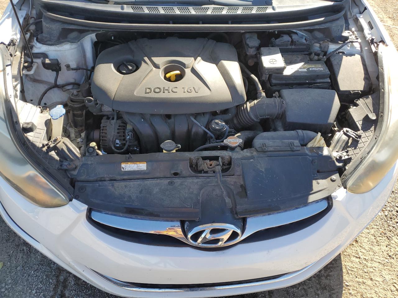 2012 Hyundai Elantra Gls VIN: 5NPDH4AEXCH067711 Lot: 87414595