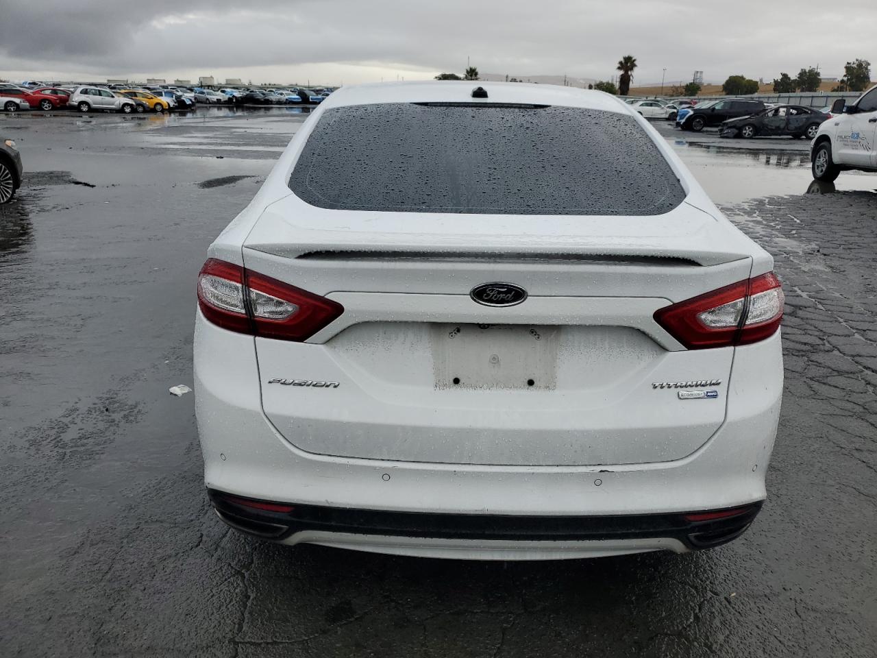 2014 Ford Fusion Titanium VIN: 3FA6P0D93ER398526 Lot: 84805955