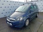 2009 VAUXHALL ZAFIRA 1.6I LIFE 5DR for sale at Copart WHITBURN