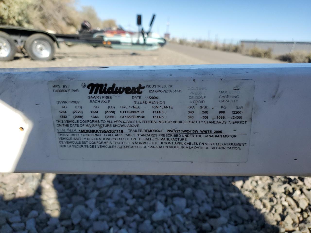 2005 Kawasaki Stx15F VIN: KAW51717A505 Lot: 68755205