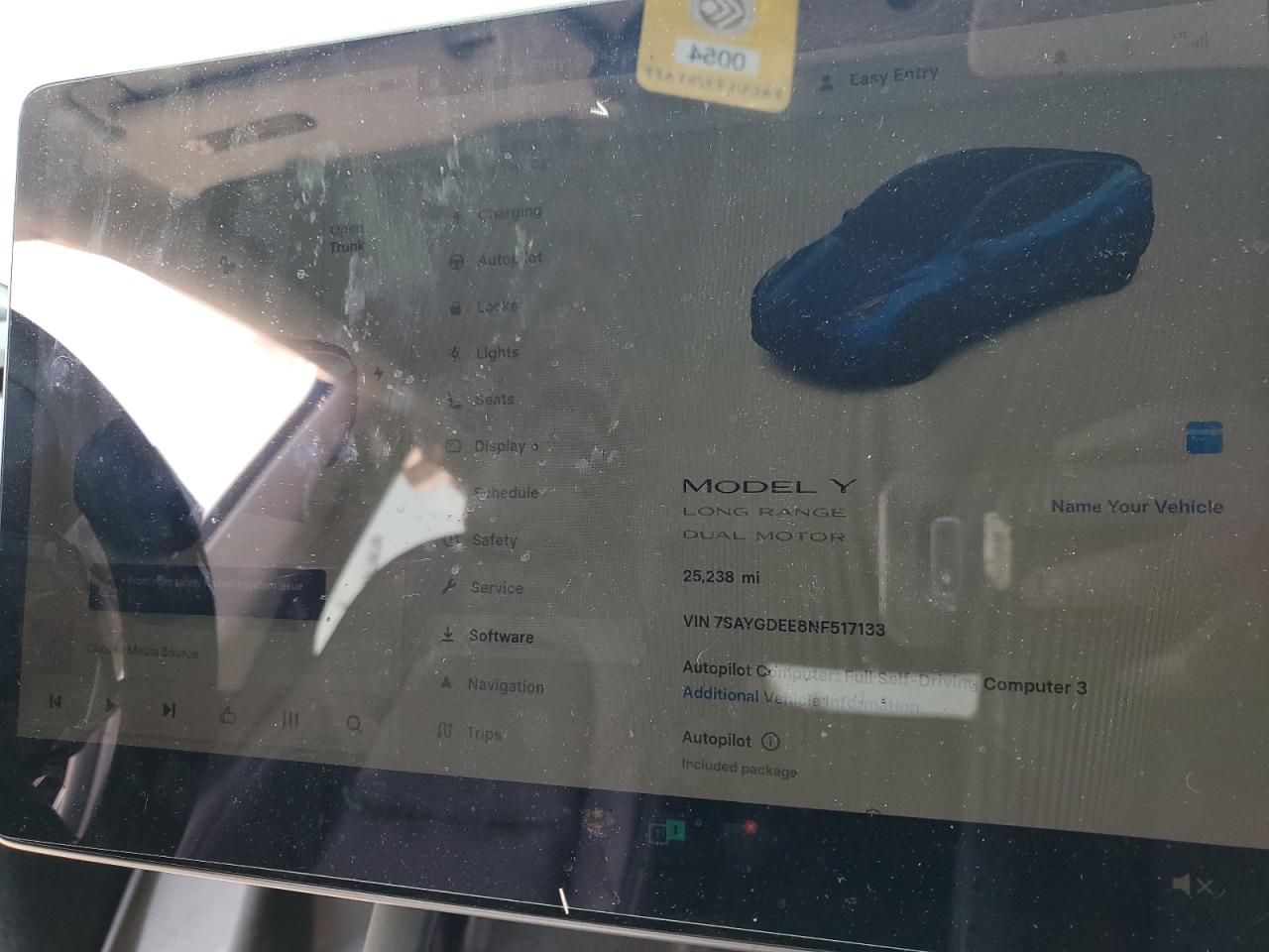 2022 Tesla Model Y VIN: 7SAYGDEE8NF517133 Lot: 82629035